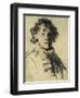 Selfportrait with Mouth Open-Rembrandt van Rijn-Framed Giclee Print