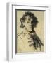 Selfportrait with Mouth Open-Rembrandt van Rijn-Framed Giclee Print