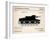 SelfPropelled 25Pounder Sexton-Mark Rogan-Framed Art Print