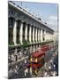 Selfridges and Old Routemaster Bus before They Were Withdrawn, Oxford Street, London, England-Rawlings Walter-Mounted Photographic Print