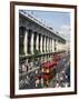 Selfridges and Old Routemaster Bus before They Were Withdrawn, Oxford Street, London, England-Rawlings Walter-Framed Photographic Print