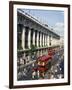 Selfridges and Old Routemaster Bus before They Were Withdrawn, Oxford Street, London, England-Rawlings Walter-Framed Photographic Print