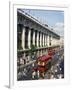 Selfridges and Old Routemaster Bus before They Were Withdrawn, Oxford Street, London, England-Rawlings Walter-Framed Photographic Print