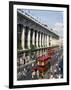 Selfridges and Old Routemaster Bus before They Were Withdrawn, Oxford Street, London, England-Rawlings Walter-Framed Photographic Print