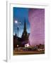 Selfridges and St. Martins Church at Dusk, Birmingham, England, United Kingdom, Europe-Charles Bowman-Framed Photographic Print