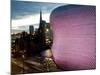 Selfridges and St. Martins Church at Dusk, Birmingham, England, United Kingdom, Europe-Charles Bowman-Mounted Photographic Print