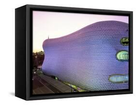 Selfridges Building at Dusk, Bullring, Birmingham, England, United Kingdom-Jean Brooks-Framed Stretched Canvas