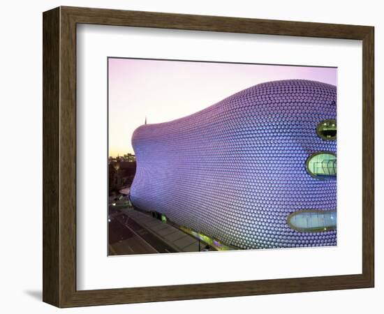 Selfridges Building at Dusk, Bullring, Birmingham, England, United Kingdom-Jean Brooks-Framed Photographic Print