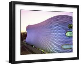 Selfridges Building at Dusk, Bullring, Birmingham, England, United Kingdom-Jean Brooks-Framed Photographic Print