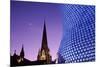 Selfridges building St Martins church Birmingham-Charles Bowman-Mounted Photographic Print