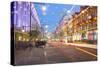 Selfridges on Oxford Street at Christmas, London, England, United Kingdom, Europe-Frank Fell-Stretched Canvas