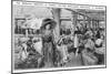 Selfridges' Roof Garden Restaurant, London, 1910-null-Mounted Art Print