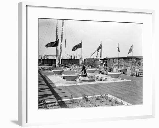 Selfridges Roof Terrace-null-Framed Photographic Print