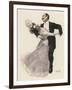 Seligkeit! (Bliss!) a Couple Lose Themselves in the Rapture of the Dance-Ferdinand Von Reznicek-Framed Art Print