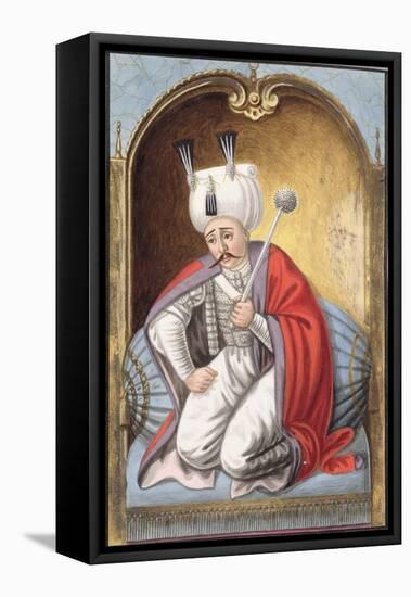 Selim I Called "Yavuz", the Grim, Sultan 1512-20-John Young-Framed Stretched Canvas