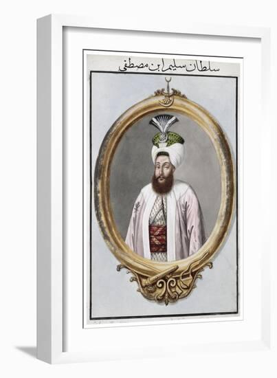Selim III, Ottoman Emperor, (1808)-John Young-Framed Giclee Print