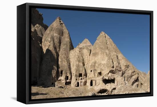 Selime, Ihlara, Western Cappadocia, Anatolia, Turkey, Asia Minor, Eurasia-Tony Waltham-Framed Stretched Canvas