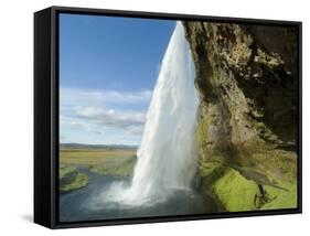 Seljalandsfoss, Iceland, Polar Regions-Ethel Davies-Framed Stretched Canvas