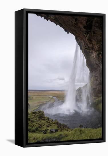 Seljalandsfoss, Iceland, Polar Regions-Michael-Framed Stretched Canvas