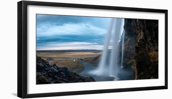 Seljalandsfoss waterfall, Iceland, Polar Regions-John Alexander-Framed Photographic Print