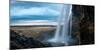 Seljalandsfoss waterfall, Iceland, Polar Regions-John Alexander-Mounted Photographic Print