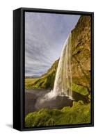 Seljalandsfoss Waterfall, Iceland-Arctic-Images-Framed Stretched Canvas