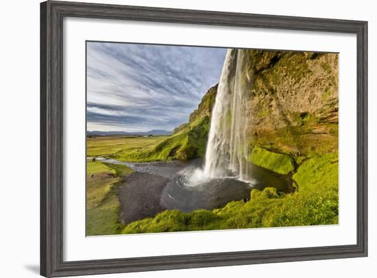 Seljalandsfoss Waterfall, Iceland-Arctic-Images-Framed Photographic Print