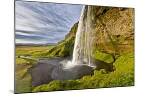 Seljalandsfoss Waterfall, Iceland-Arctic-Images-Mounted Photographic Print