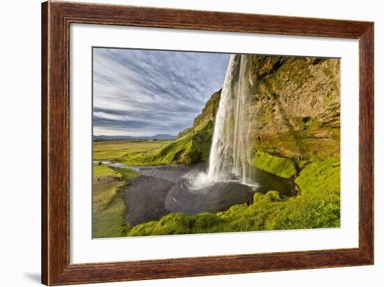 Seljalandsfoss Waterfall, Iceland-Arctic-Images-Framed Photographic Print