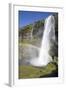 Seljalandsfoss Waterfall, South Iceland, Iceland, Polar Regions-Ethel Davies-Framed Photographic Print