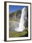 Seljalandsfoss Waterfall, South Iceland, Iceland, Polar Regions-Ethel Davies-Framed Photographic Print