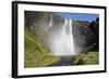 Seljalandsfoss Waterfall, South Iceland, Iceland, Polar Regions-Ethel Davies-Framed Photographic Print
