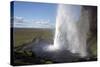 Seljalandsfoss Waterfall, South Iceland, Iceland, Polar Regions-Ethel Davies-Stretched Canvas