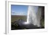 Seljalandsfoss Waterfall, South Iceland, Iceland, Polar Regions-Ethel Davies-Framed Photographic Print