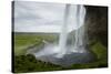 Seljalandsfoss Waterfall, South Iceland, Iceland, Polar Regions-Yadid Levy-Stretched Canvas