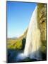 Seljalandsfoss Waterfall, Southern Area, Iceland, Polar Regions-Simon Harris-Mounted Photographic Print