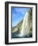 Seljalandsfoss Waterfall, Southern Area, Iceland, Polar Regions-Simon Harris-Framed Photographic Print