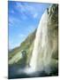 Seljalandsfoss Waterfall, Southern Area, Iceland, Polar Regions-Simon Harris-Mounted Photographic Print