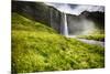 Seljalandsfoss Waterfall-George Oze-Mounted Photographic Print