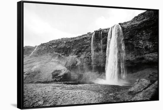 Seljalandsfoss-Laura Marshall-Framed Stretched Canvas