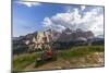 Sella Group, View from the High Route of Kolfuschg, Dolomites-Gerhard Wild-Mounted Photographic Print