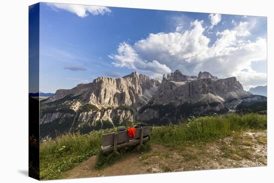 Sella Group, View from the High Route of Kolfuschg, Dolomites-Gerhard Wild-Stretched Canvas