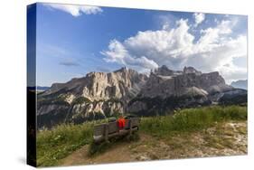 Sella Group, View from the High Route of Kolfuschg, Dolomites-Gerhard Wild-Stretched Canvas