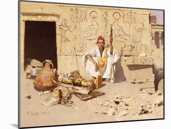 Seller of Artefacts, Dated 1885-Raphael Von Ambros-Mounted Giclee Print