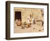 Seller of Artefacts, Dated 1885-Raphael Von Ambros-Framed Giclee Print