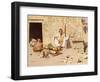 Seller of Artefacts, Dated 1885-Raphael Von Ambros-Framed Giclee Print