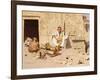 Seller of Artefacts, Dated 1885-Raphael Von Ambros-Framed Giclee Print