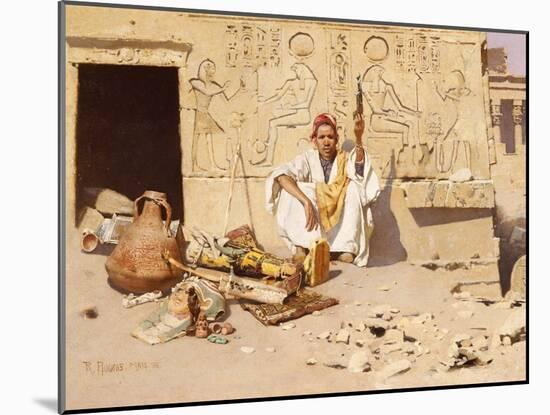 Seller of Artefacts, Dated 1885-Raphael Von Ambros-Mounted Giclee Print