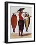 Seller of Smoked Salmon, Print, France, 19th Century-null-Framed Giclee Print