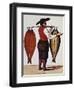 Seller of Smoked Salmon, Print, France, 19th Century-null-Framed Giclee Print